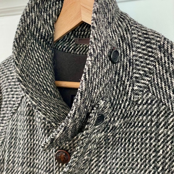 Burberry Prorsum wool tweed Harrington jacket size 50/L - Picture 5 of 8